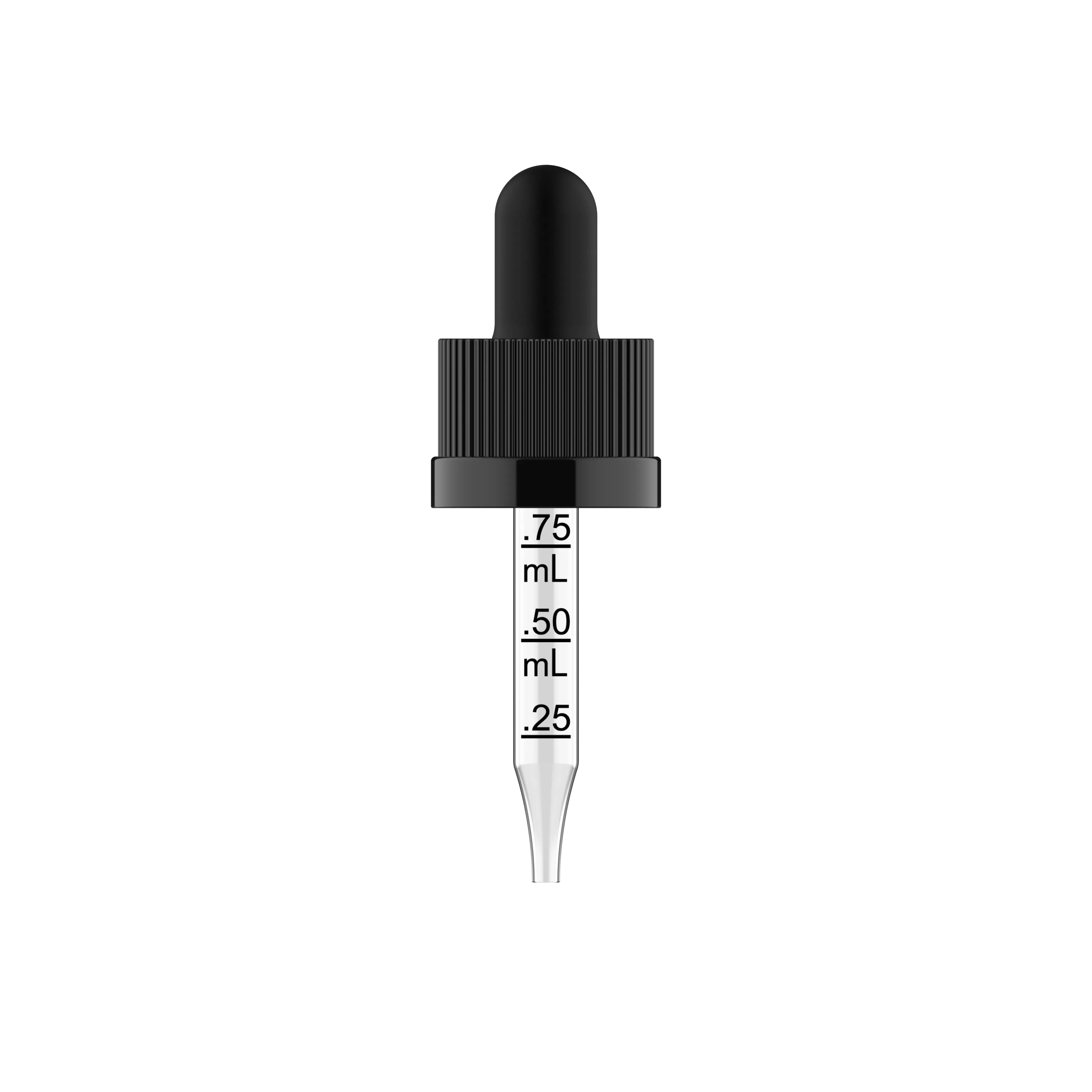 Buy 10ml CR Black Matte Tincture Bottles Wholesale