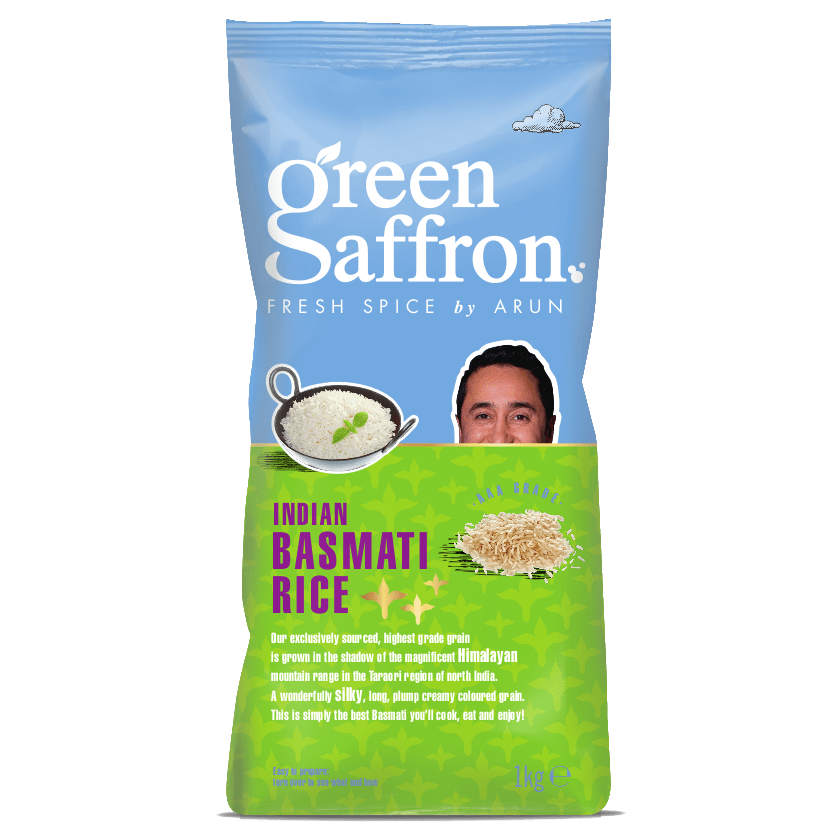 Aged Basmati Rice AAA Grade Green Saffron