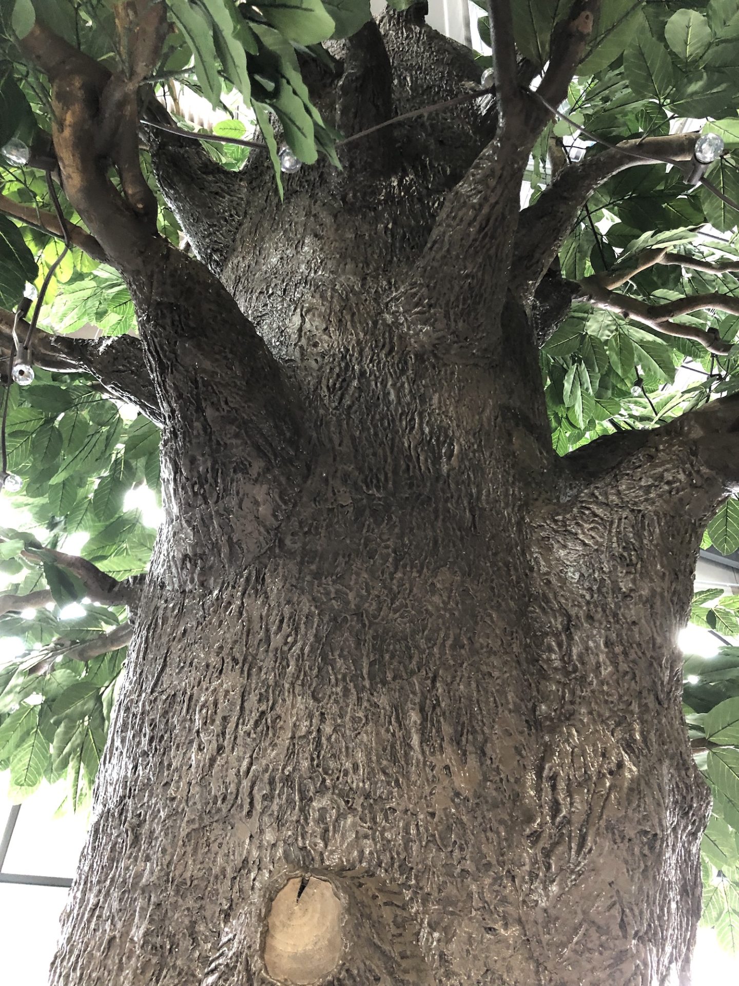 Hand Sculpted Replica Tree Trunk Greenscape Design & Decor