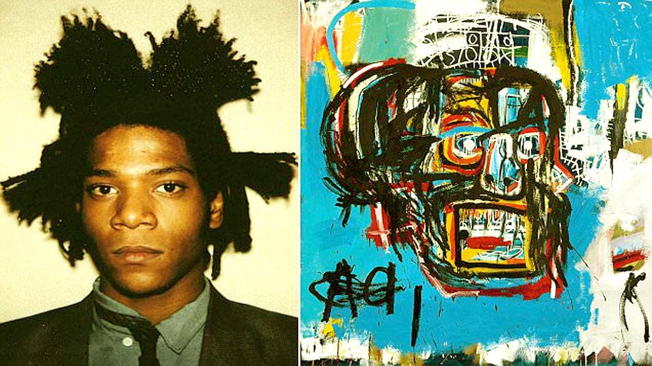 ARTIST CORNER JeanMichel Basquiat Green Screen Graphics Signs