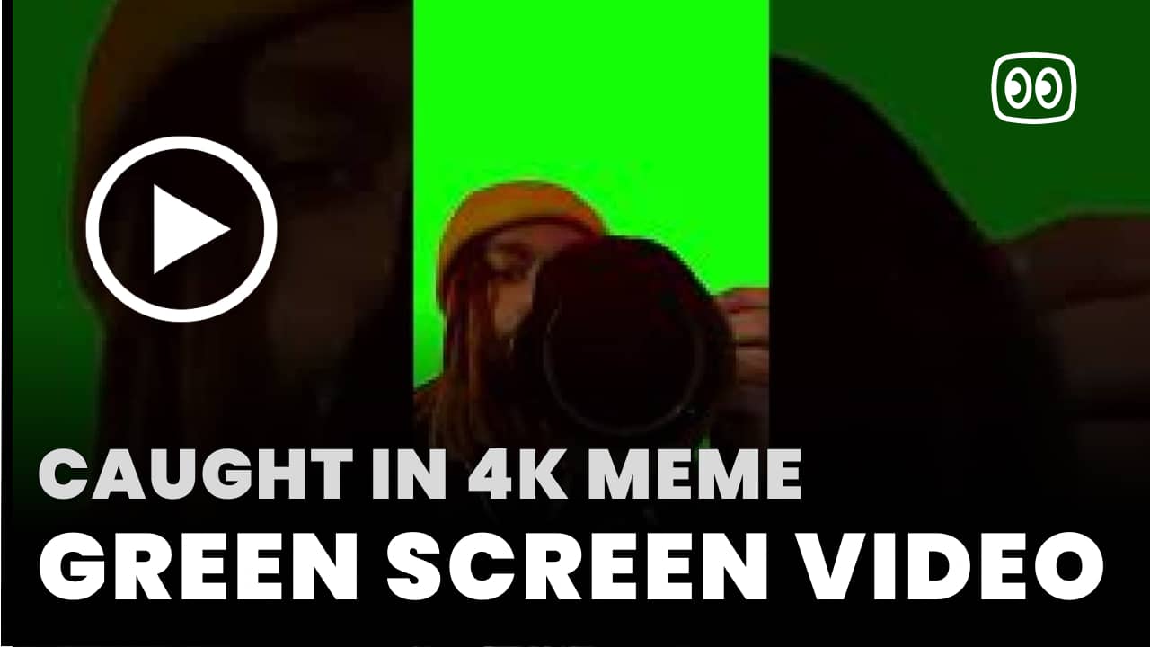 Caught In 4K Meme Green Screen Video Download MP4