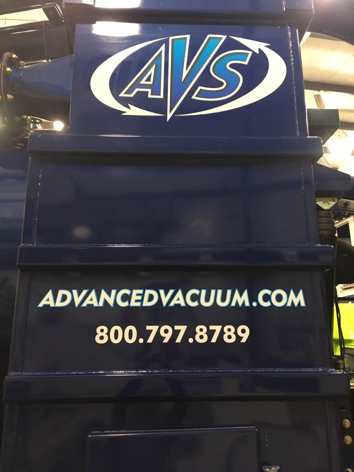 Advanced Vacuum Services Vehicle Graphics GSC 100 Series
