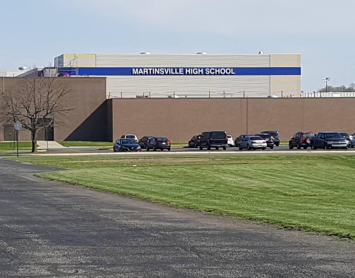 Martinsville High School Internally Illuminated Channel Letters GSC