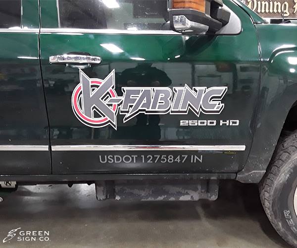 K Fab Inc. GSC 100 Series Custom Vehicle Graphics