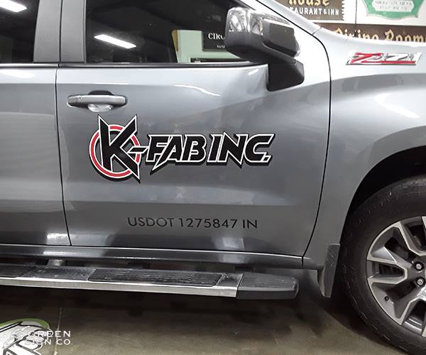 K Fab Inc. GSC 100 Series Custom Vehicle Graphics