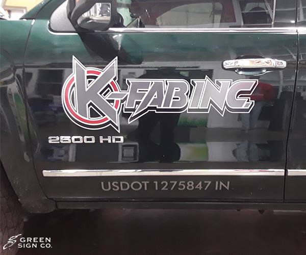 K Fab Inc. GSC 100 Series Custom Vehicle Graphics