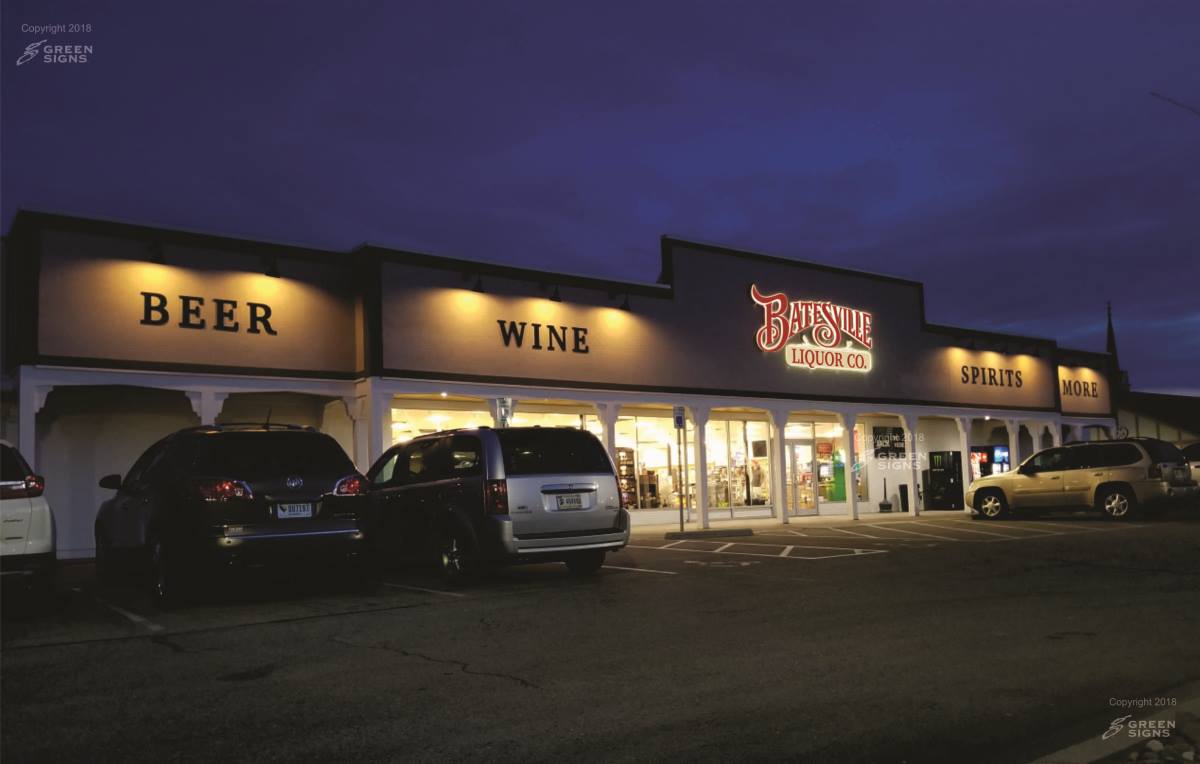 Batesville Liquor Co Branding Package