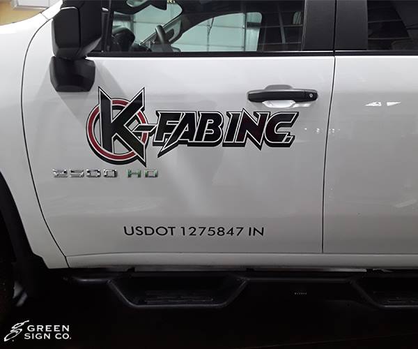 K Fab Inc. GSC 100 Series Custom Vehicle Graphics
