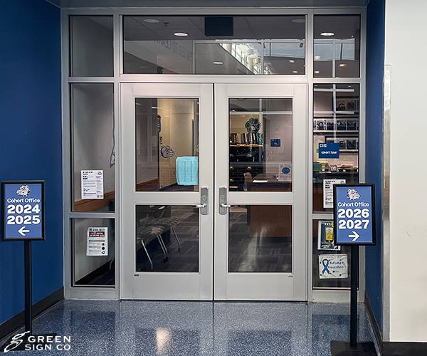 BCSC Columbus North High School GSC 200 Series Custom School ADA Signs