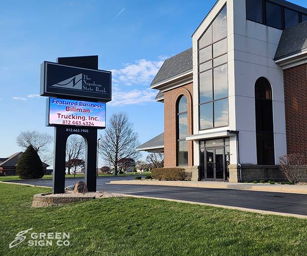 Napoleon State Bank GSC 600E Series Custom Main ID with Electronic