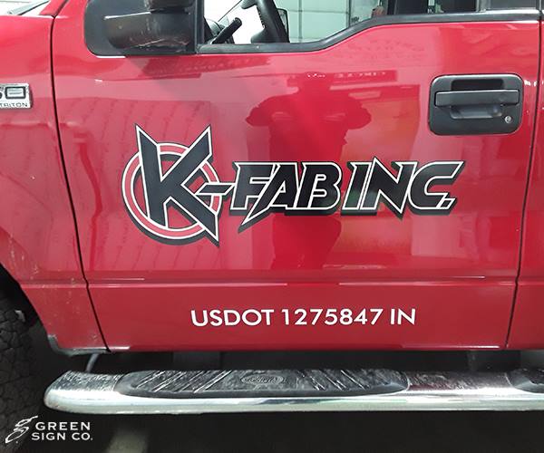 K Fab Inc. GSC 100 Series Custom Vehicle Graphics
