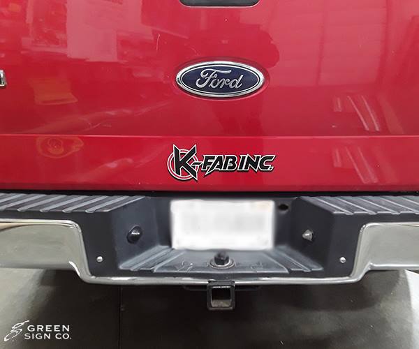 K Fab Inc. GSC 100 Series Custom Vehicle Graphics