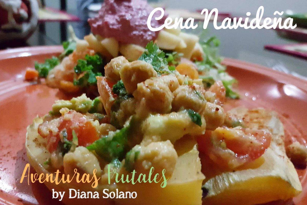 Cena Vegana Navideña con Aventuras Frutales Greens Love