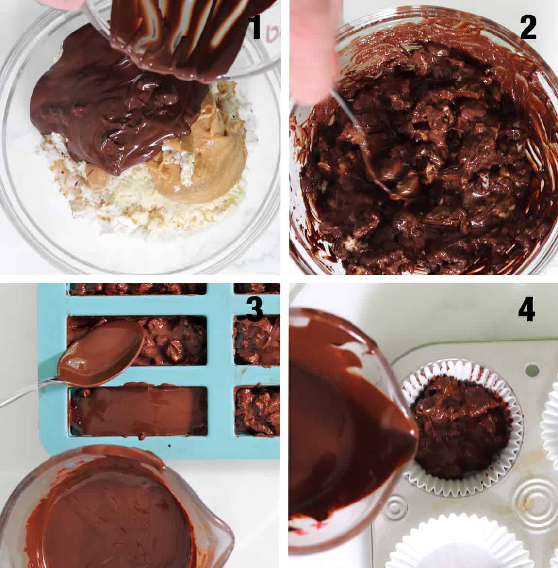 Chocolate Rice Cakes Green Smoothie Gourmet