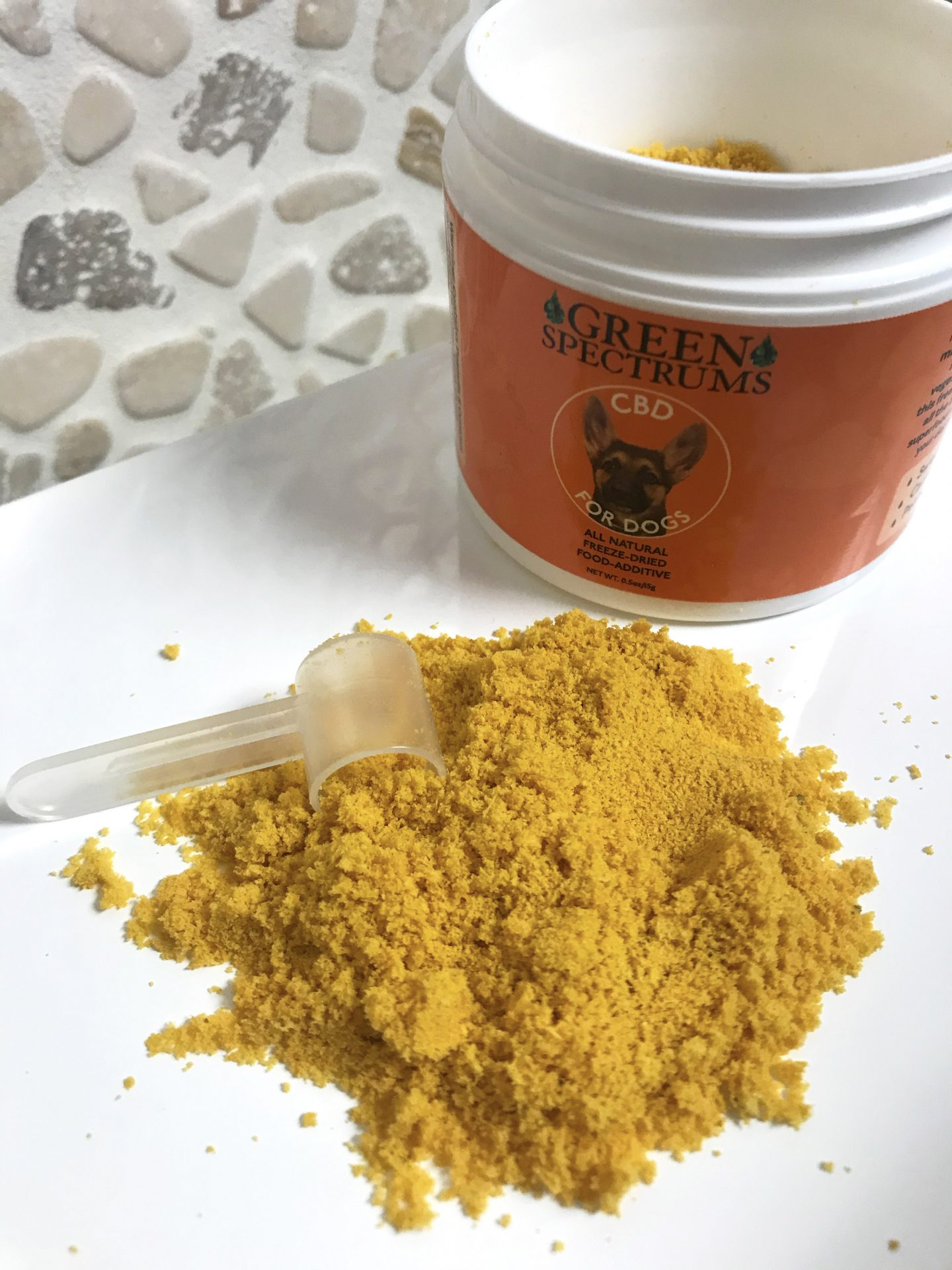 CBD Dog Food Additive Green Spectrums Pet ProductsGreen Spectrums