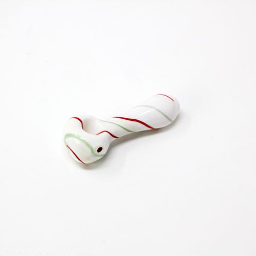 Mini Candy Cane Pipe Green Stack Supply