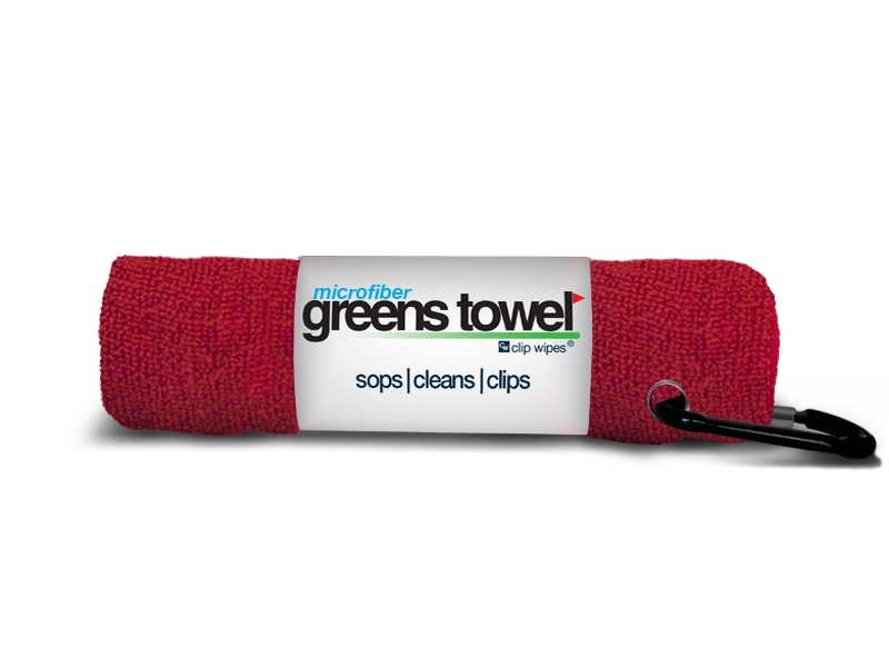 Microfiber Golf Towel Red, 1 Best Red Golf Towels