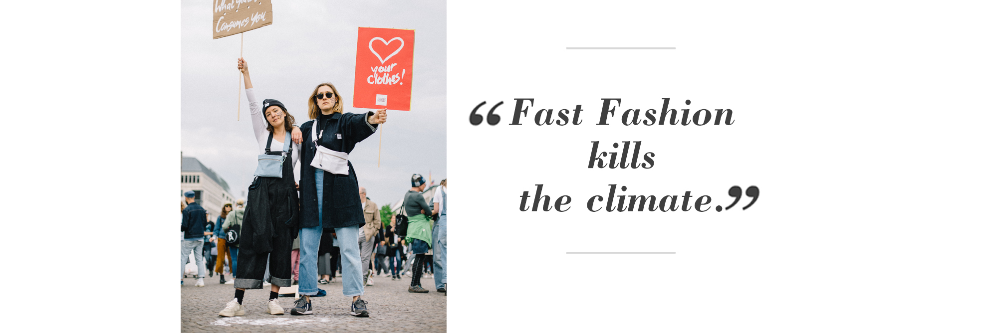 Fashion & climate the effects of textile consumption GREENSTYLE