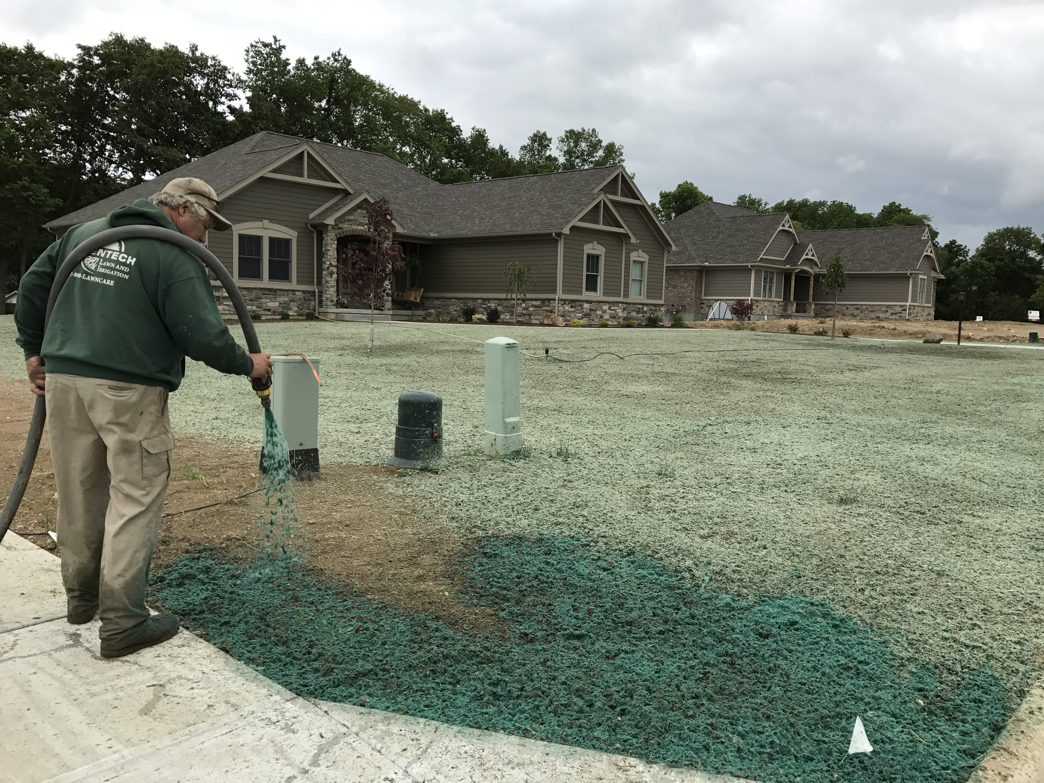 Lawn Maintenance Aeration, Hydroseeding, & Overseeding