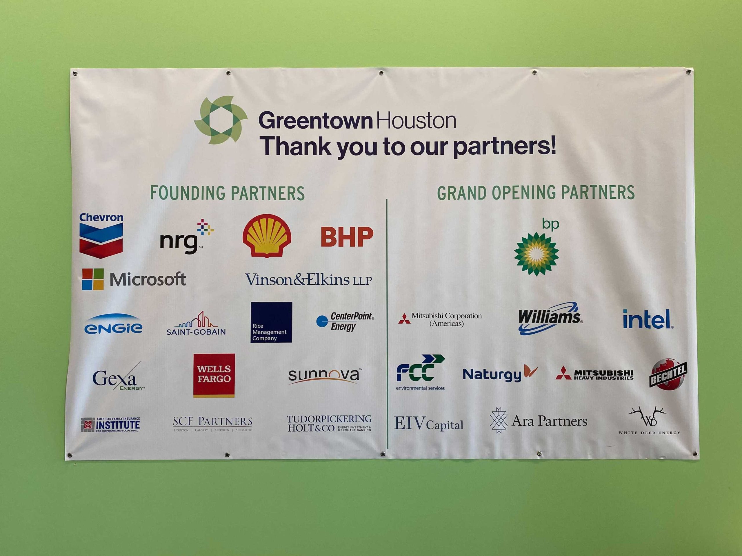 Climatetech and Community Celebrating Greentown Houston's Grand Opening Greentown Labs