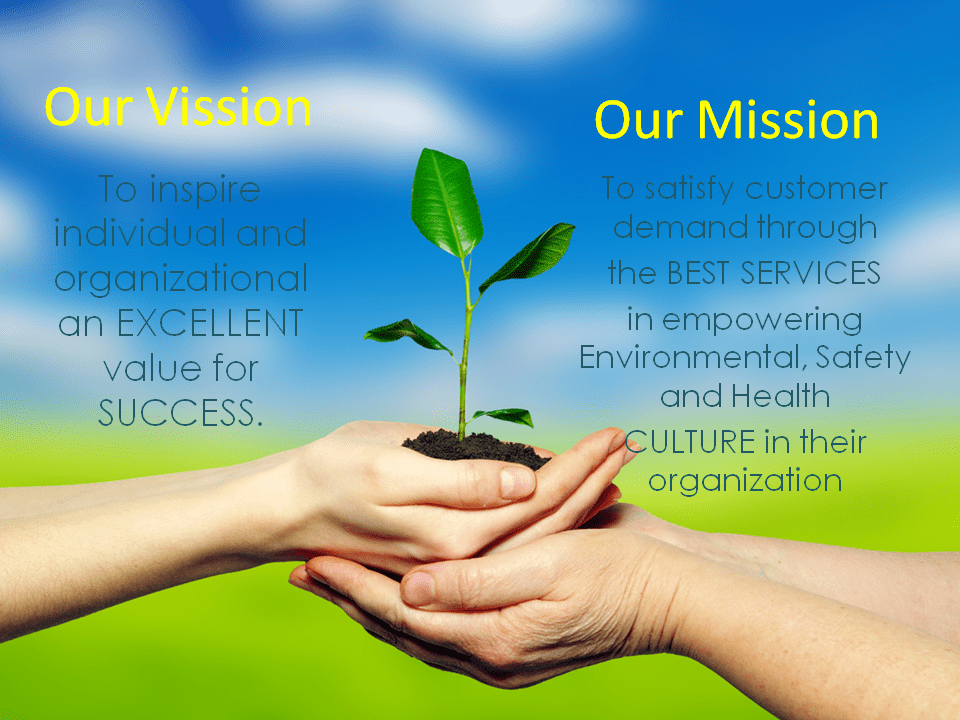 VISSION & MISSION GREENVELL TRAINING & CONSULTANCY