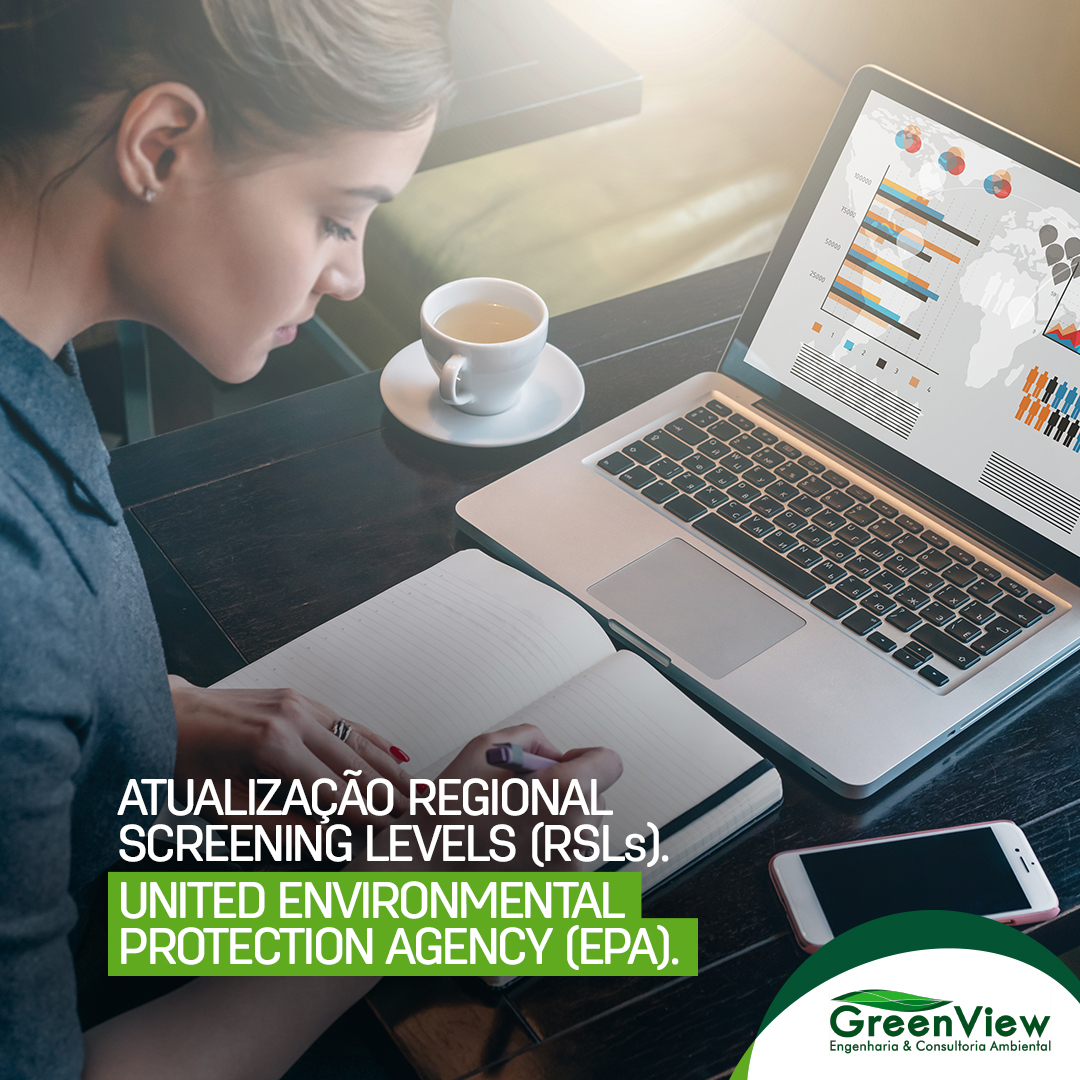 Atualização dos Regional Screening Levels RSLs GreenView
