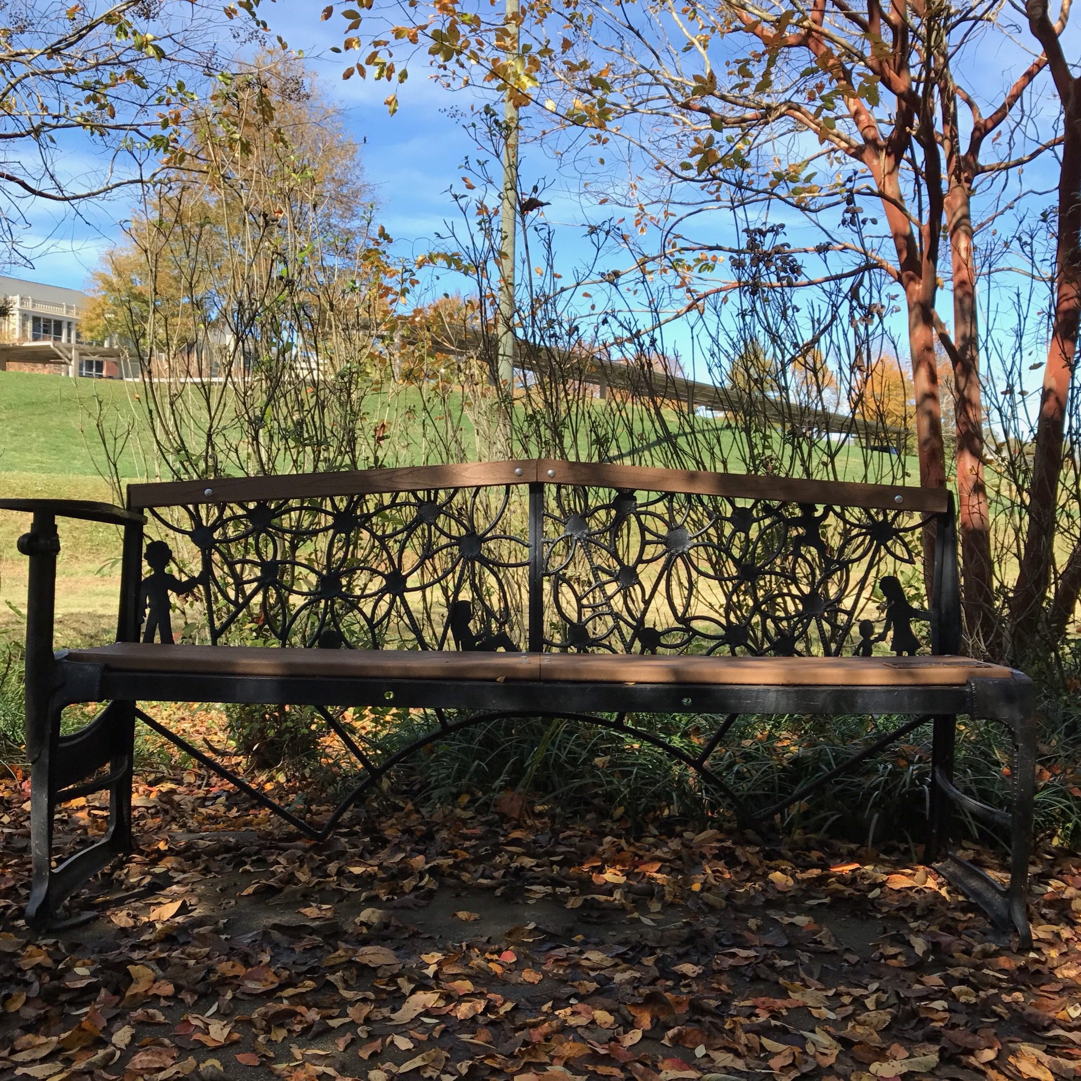 TAKE A SEAT ALONG THE GREENVILLE HEALTH SYSTEM SWAMP RABBIT TRAIL