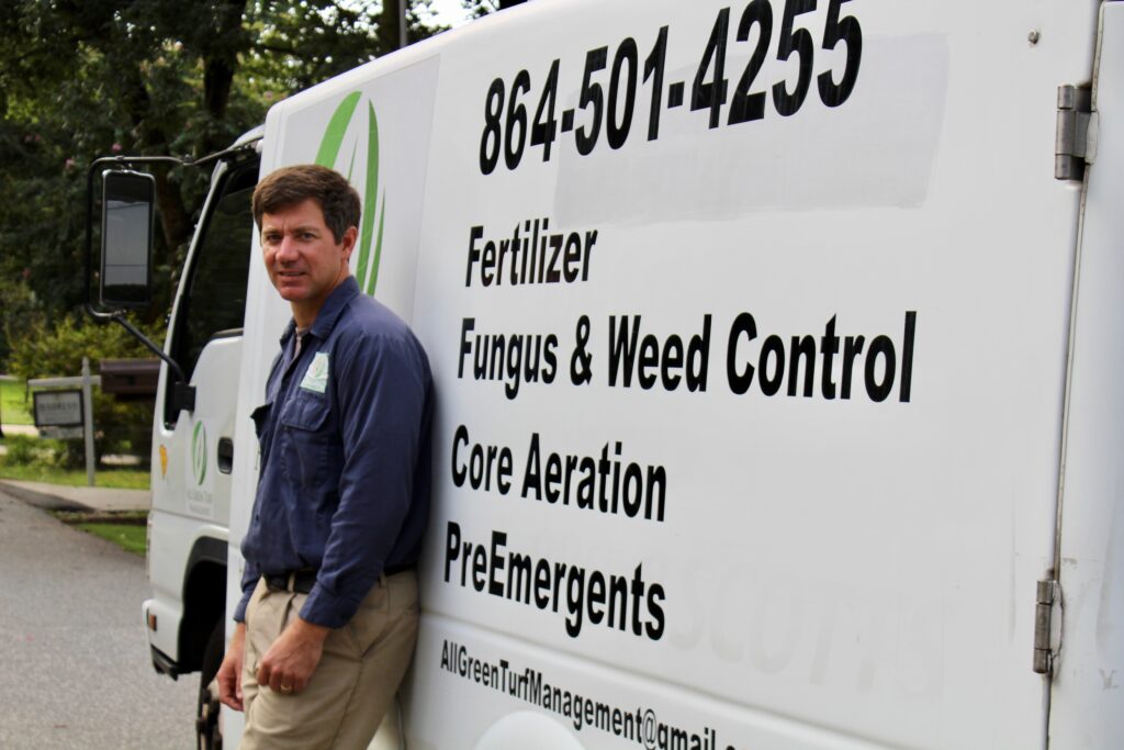 MEET CHRIS STILLS OF ALL GREEN TURF MANAGEMENT Greenville360