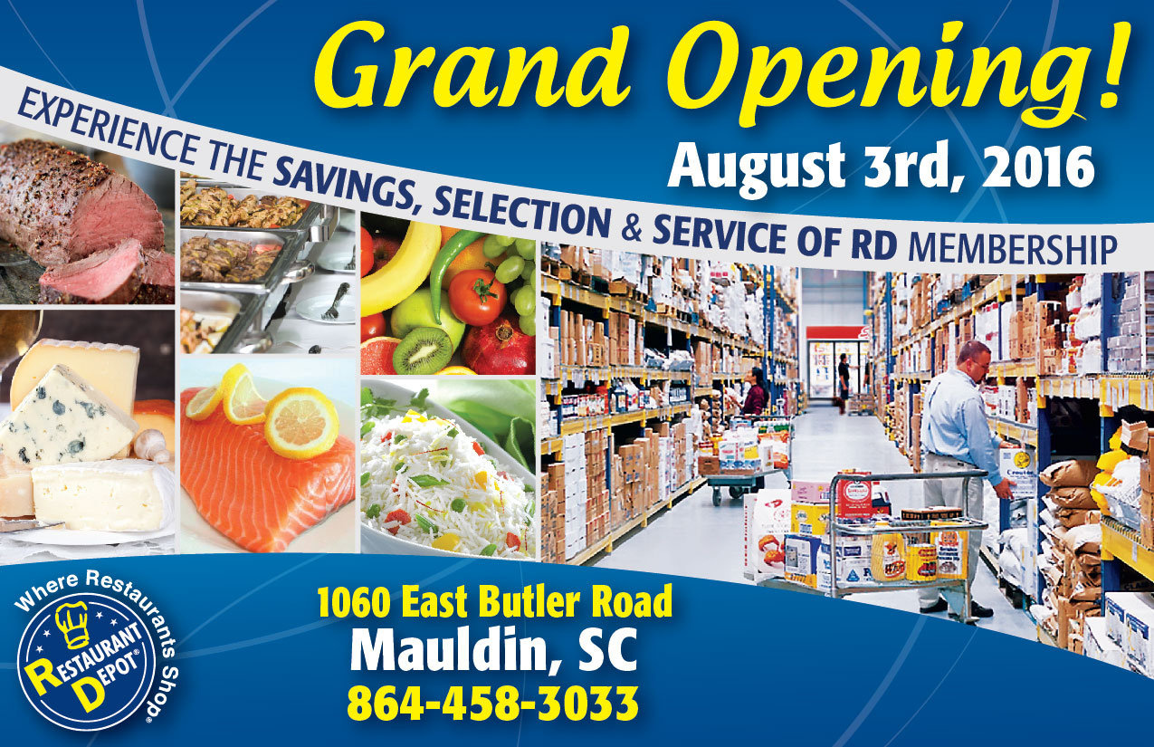 Greenville Chamber of Commerce Ribbon Cutting at Restaurant Depot