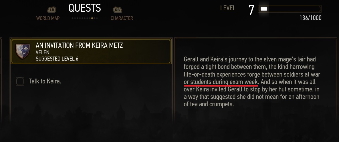Witcher 3 Reset Quest Command greenwayinteractive