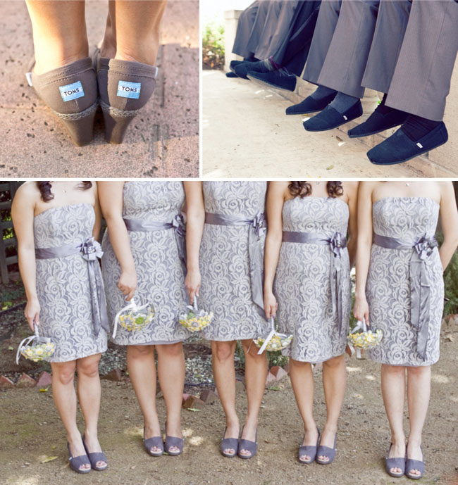 Real Wedding Alice + Dennis' Sweet Wedding Green Wedding Shoes