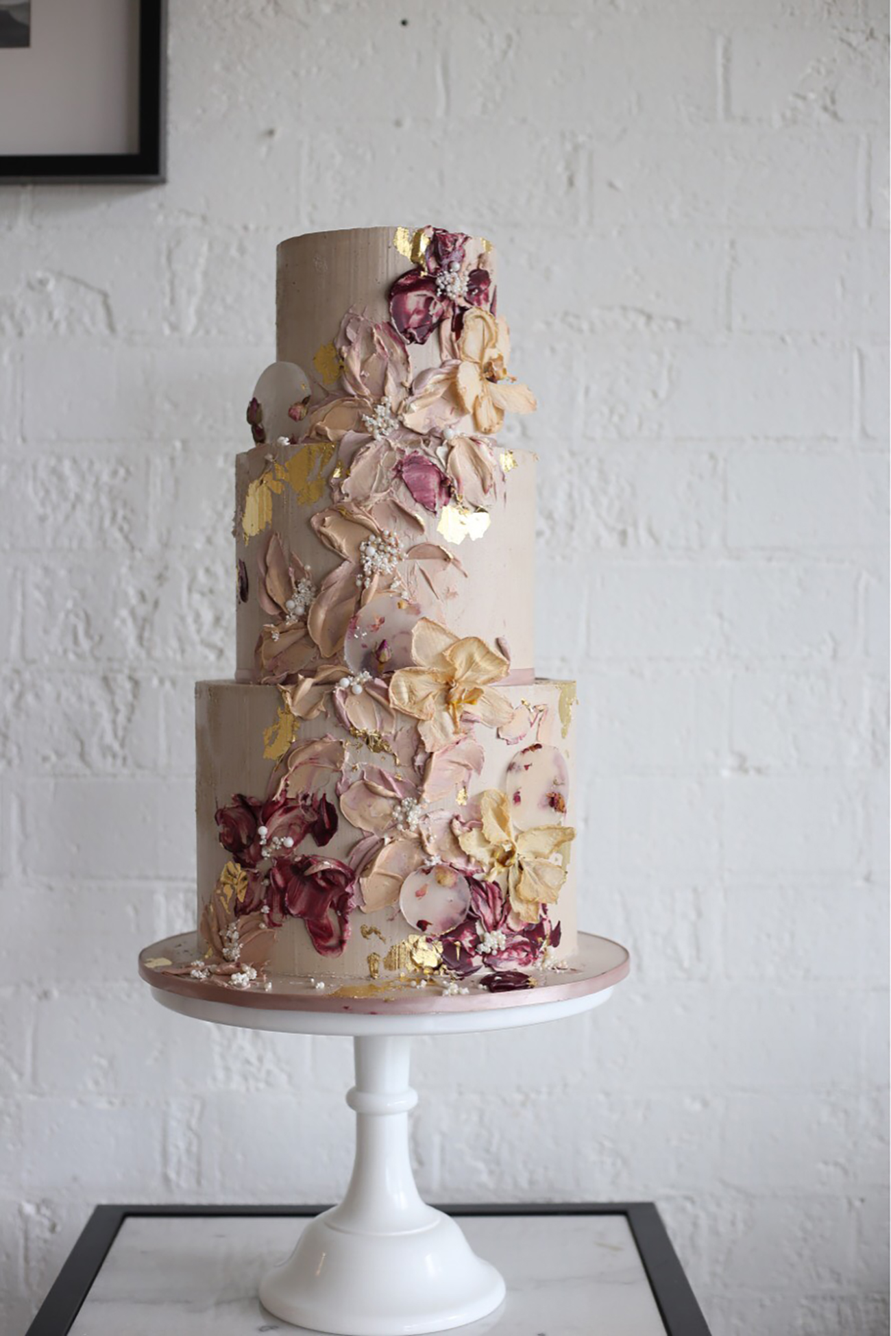 Absolutely Abstract to Painterly Impressionism—These Cakes Are True