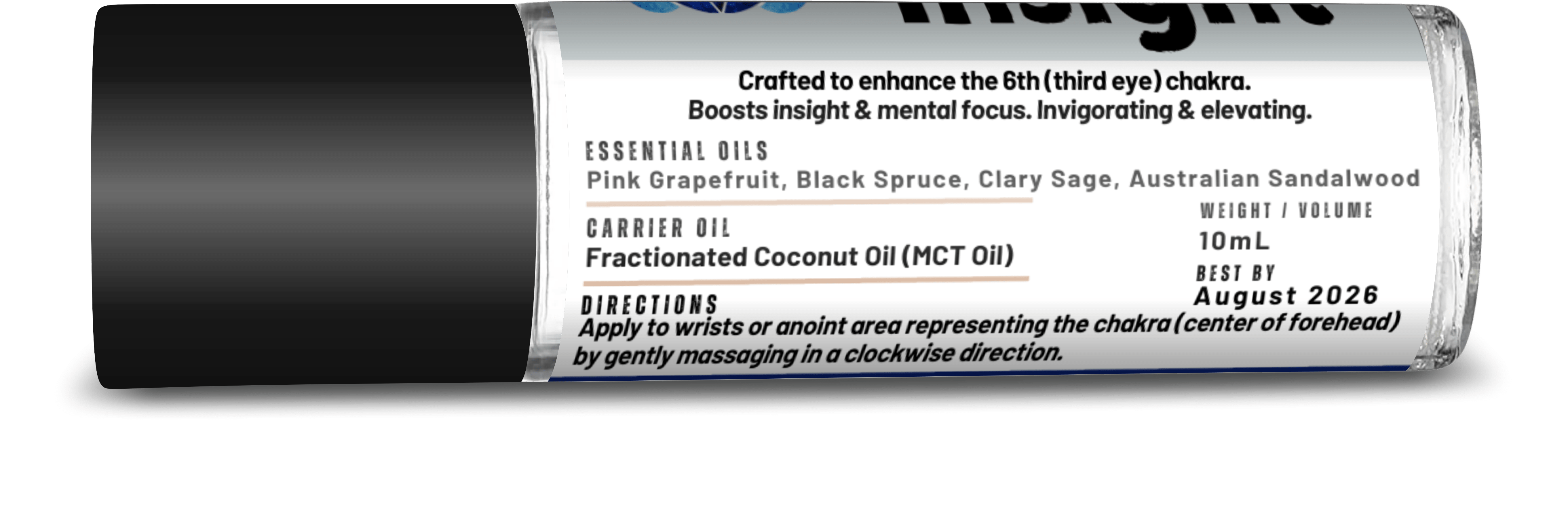 Mother Earth Essential Oil Roll On 6th Chakra Inner Insight