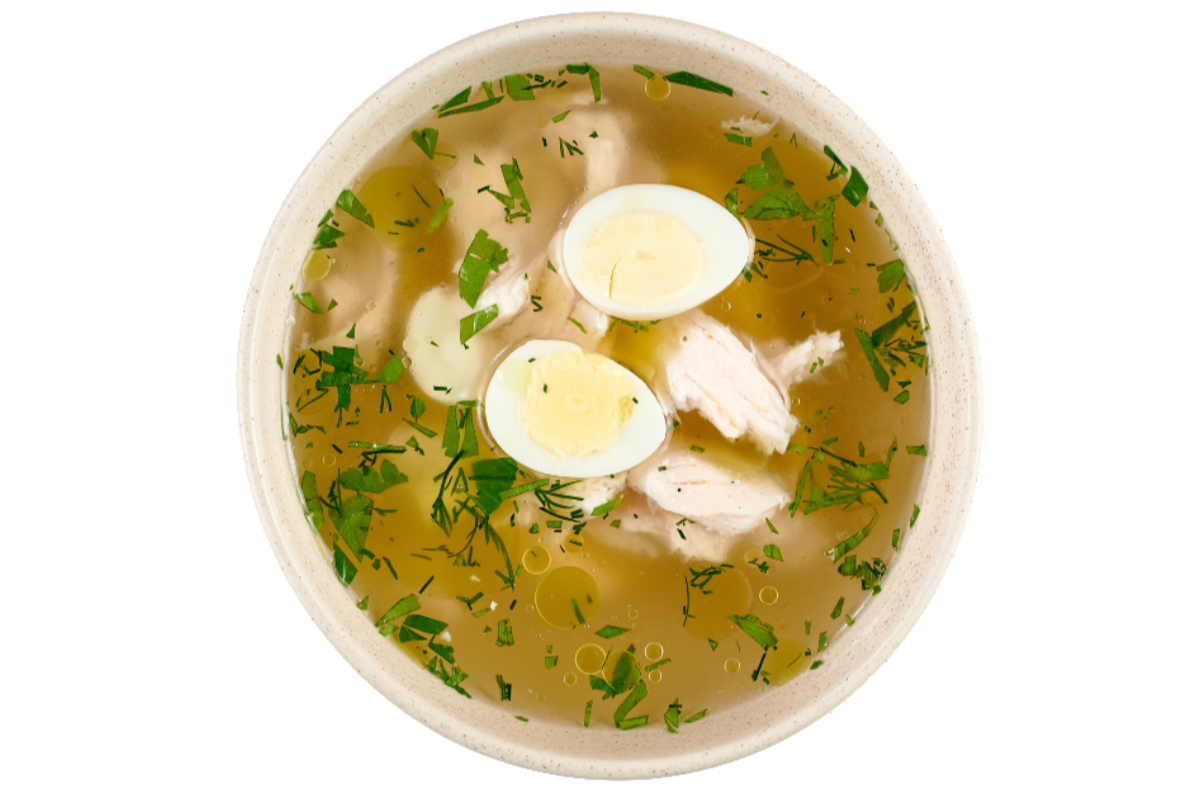 Chicken broth Green WHALE