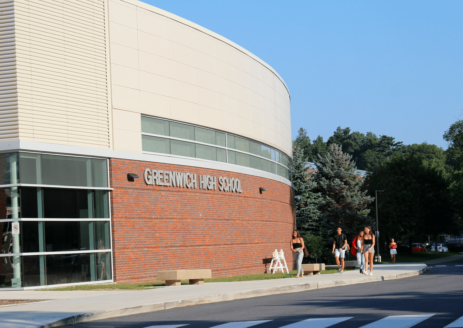 PHOTOS Day One with 830am Start at Greenwich High School, the Usual