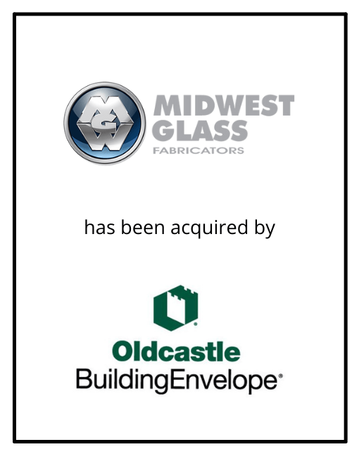 GCG Advises on the sale of Midwest Glass Fabricators to Oldcastle