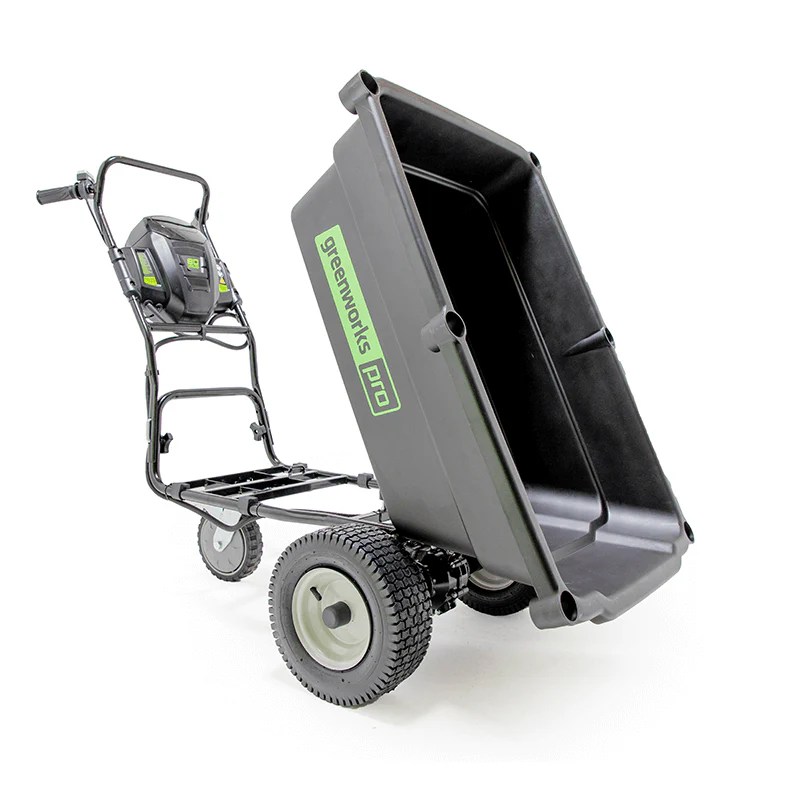 80V SelfPropelled Wheelbarrow, 2.0Ah Battery and Charger Included