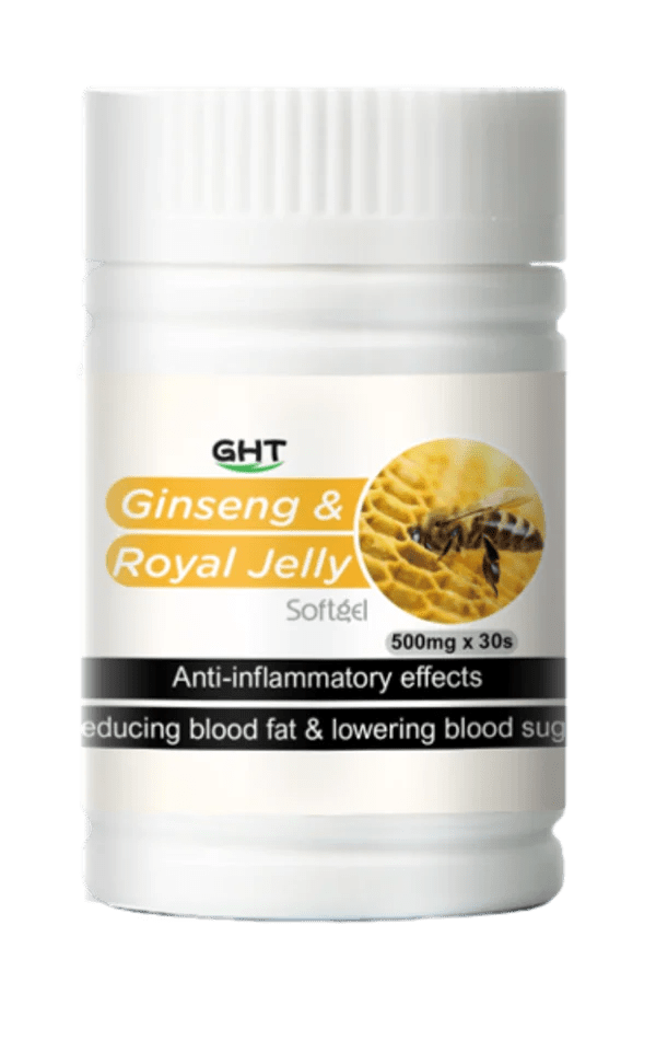 Ginseng & Royal Jelly Softgel Boost Immunity And Energy