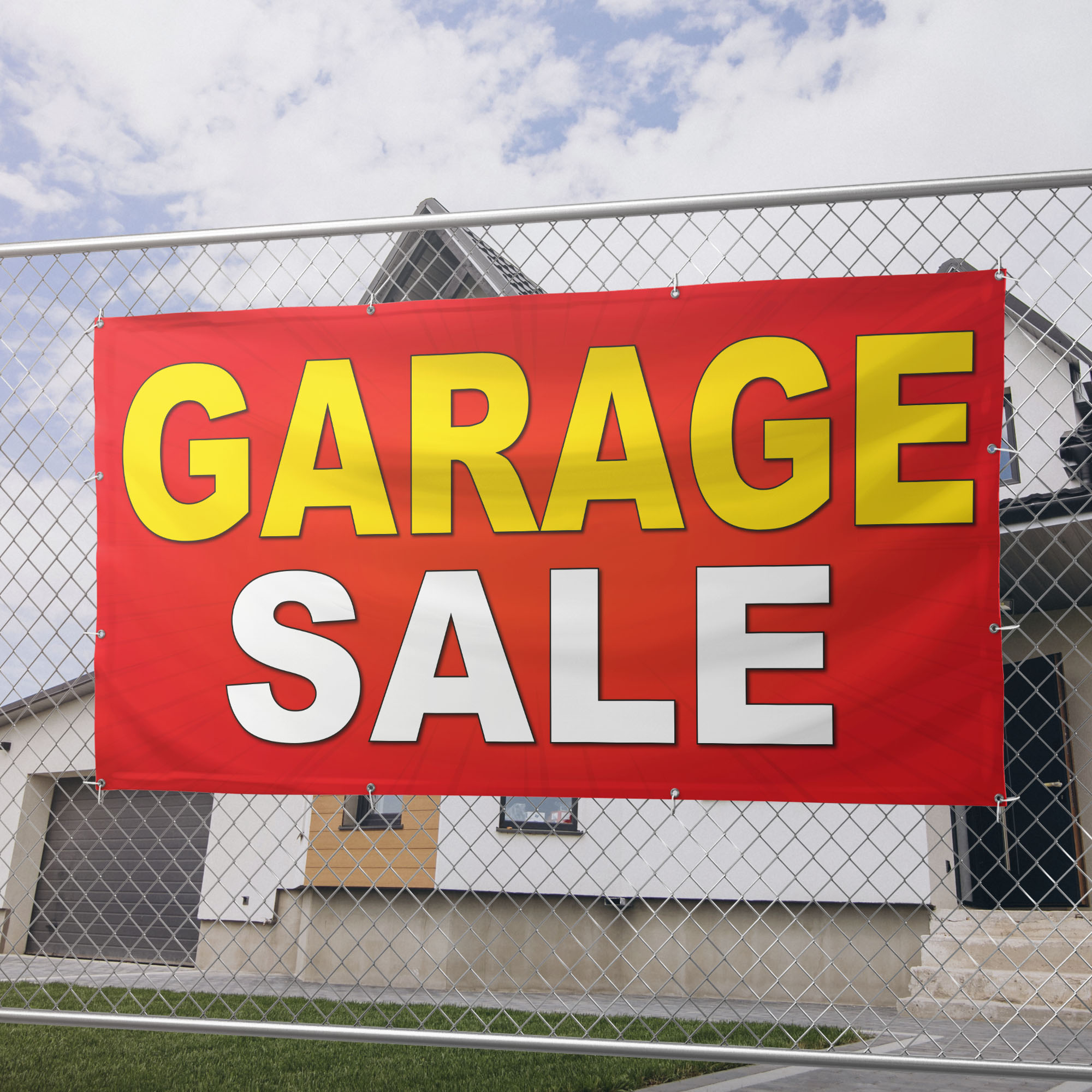 Garage Sale Banner 13 oz Heavy Duty Vinyl Garage Sale Sign Garage Offer