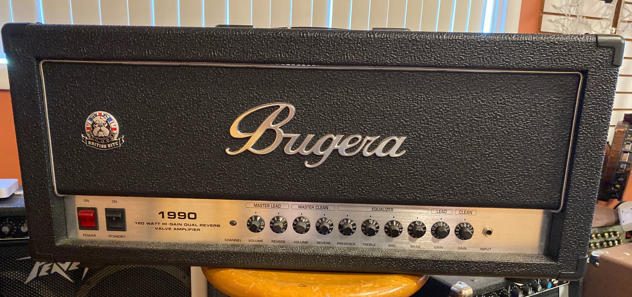2009 Bugera 120 Watt Amp Head - Model 1990 - SOLD - Greg Boyd's House