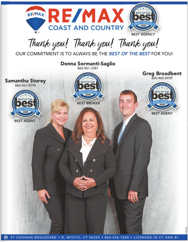 Greg Broadbent Mystic CT Real Estate 2020 Best Real Estate Agent