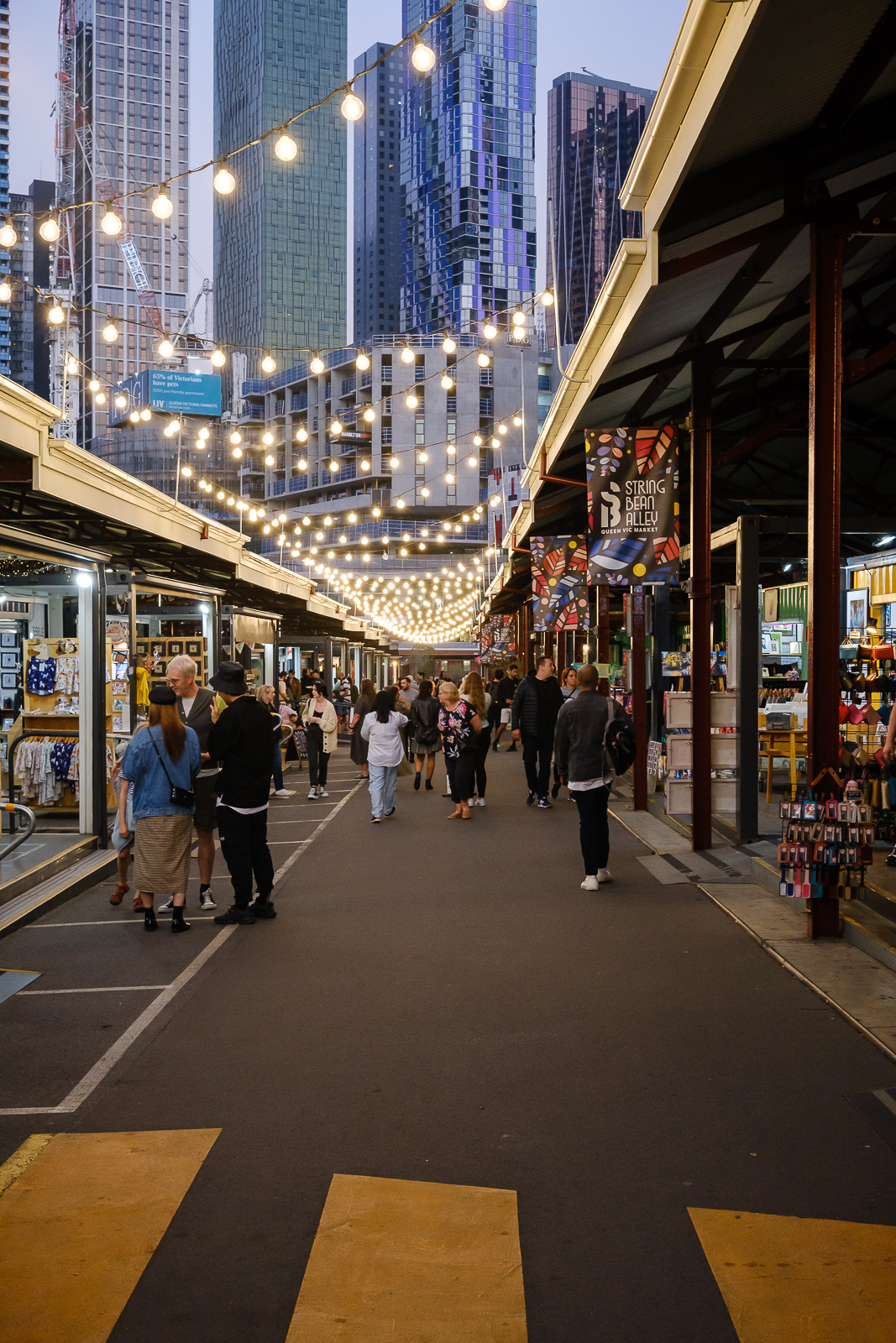 Queen Victoria Night Market Spaced Out April 2021 Greg Cromie