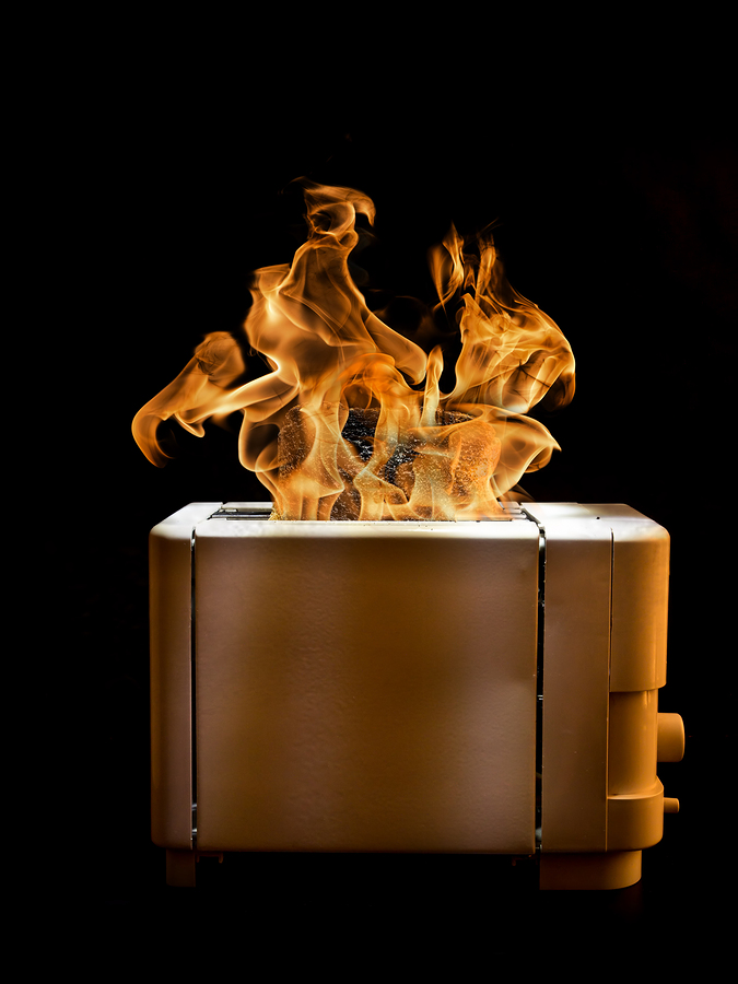Remain Calm When Your Toaster (Or Anything Else) Is On Fire