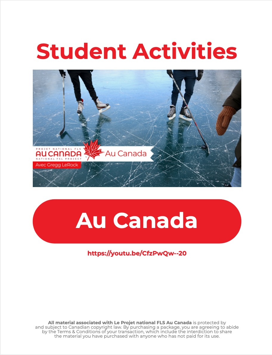 Le Projet Au Canada avec Gregg LeRock