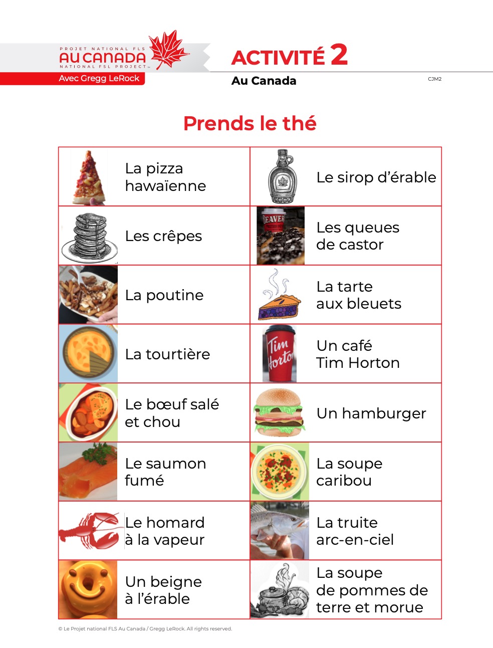 Le Projet Au Canada avec Gregg LeRock