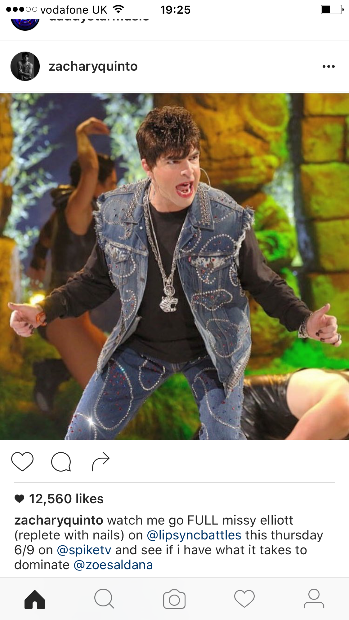 See preview of Zachary Quinto on ‘Lip Sync Battle’