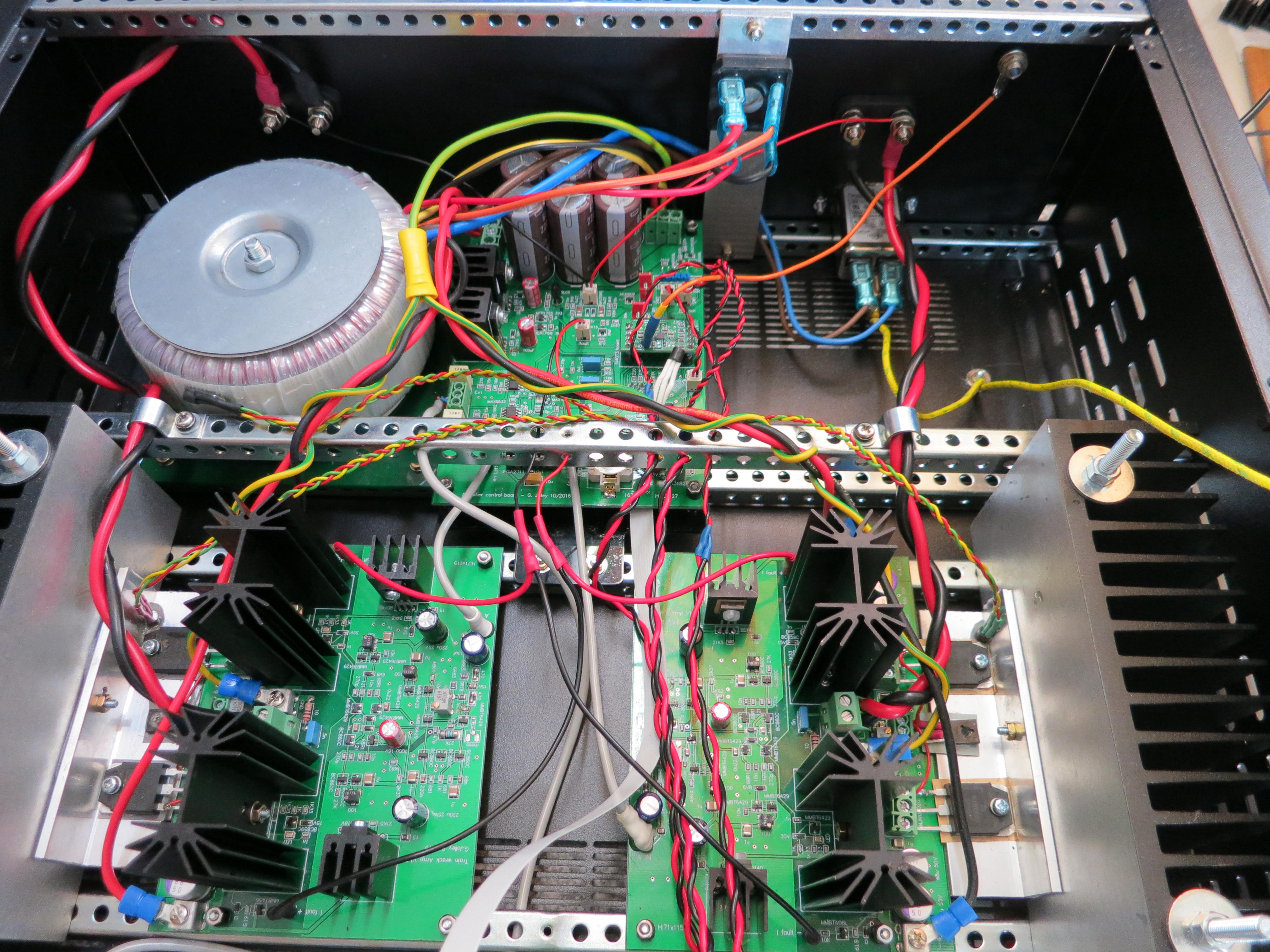 The design, simulation and characterisation of a classB audio power