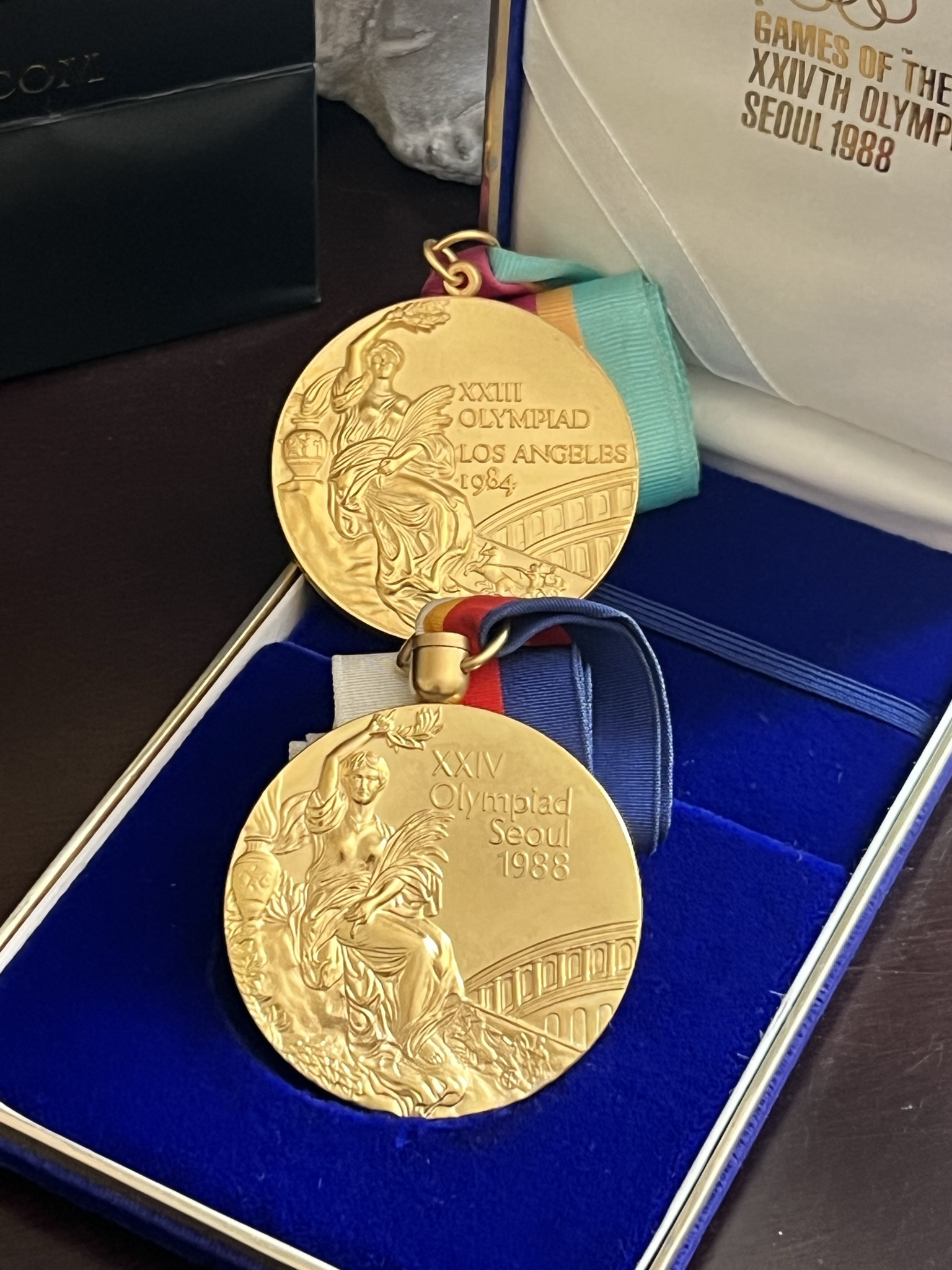 1984 Olympic Gold Medal Diving, Men's 3M Springboard Greg Louganis