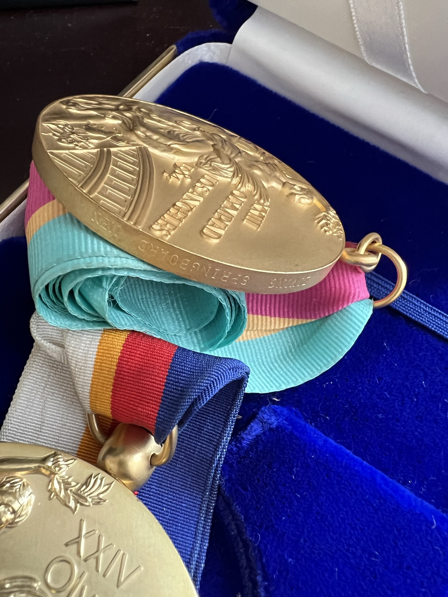 1984 Olympic Gold Medal Diving, Men's 3M Springboard Greg Louganis