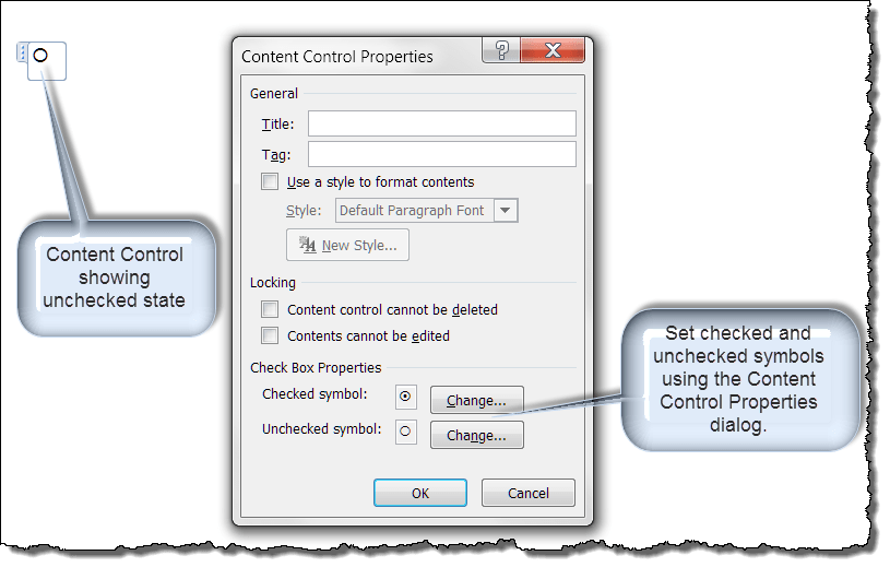 Mutually Exclusive Content Control Option Buttons